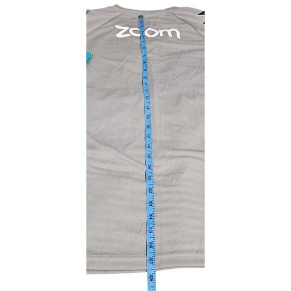 San Jose Sharks Promo Jersey Open Water Hockey Logo Gray Jeff McMillan Mens M - Picture 10 of 11